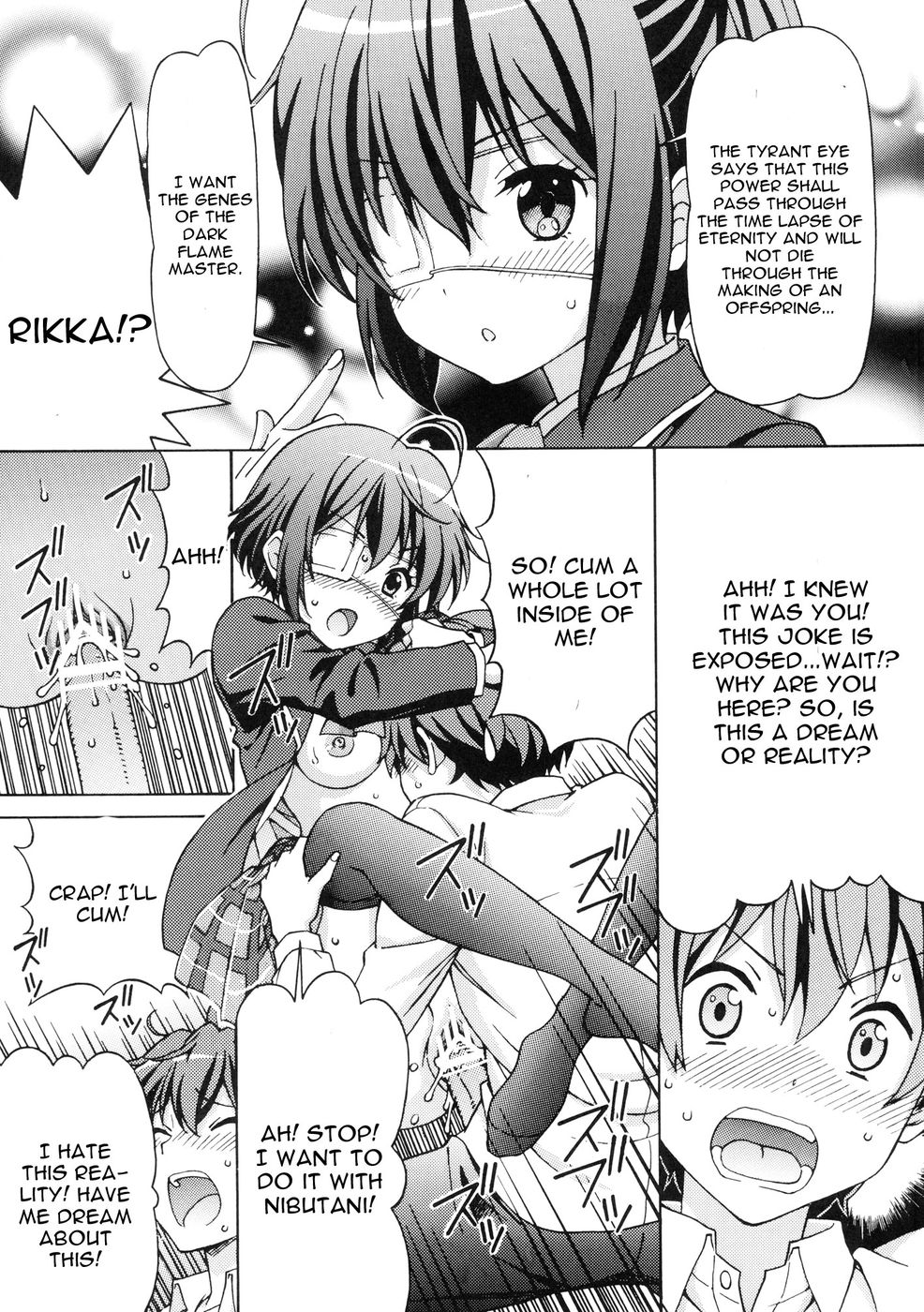 Hentai Manga Comic-Chuunibyou no Ko Tachi ni Nama Nakadashi Hamemakuri Zanmai-Read-9